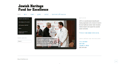 Desktop Screenshot of jewishheritagefund.com